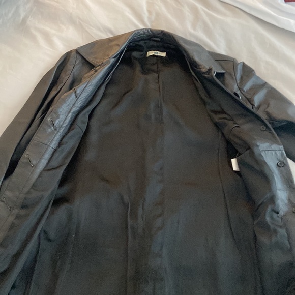 Vintage leather coat - Picture 2 of 3